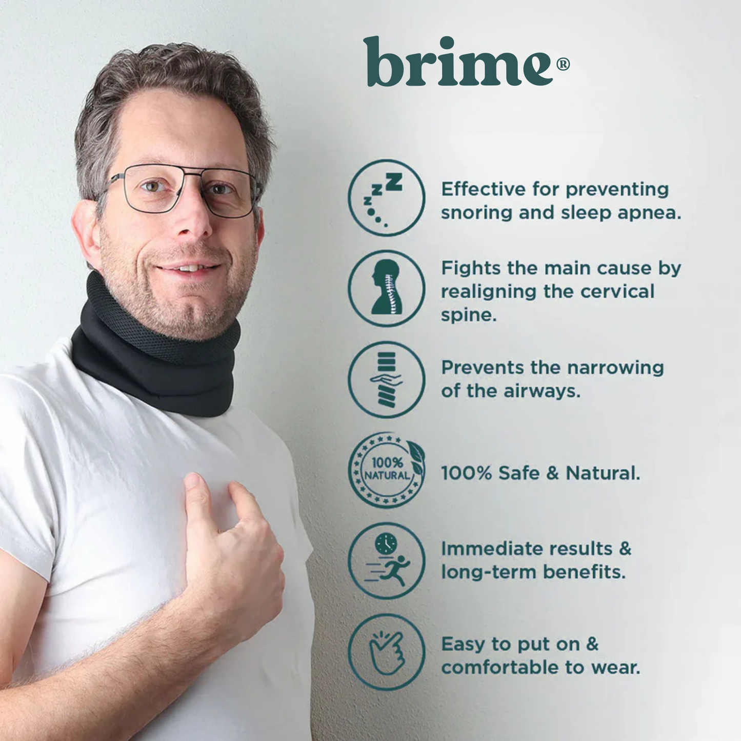 NeckSupport™ - Never snore again