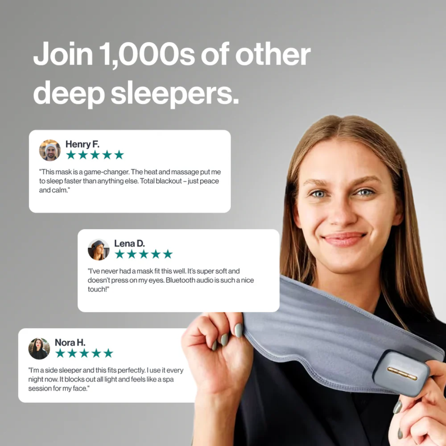 Brime-  Sleep Mask Sound & Massage